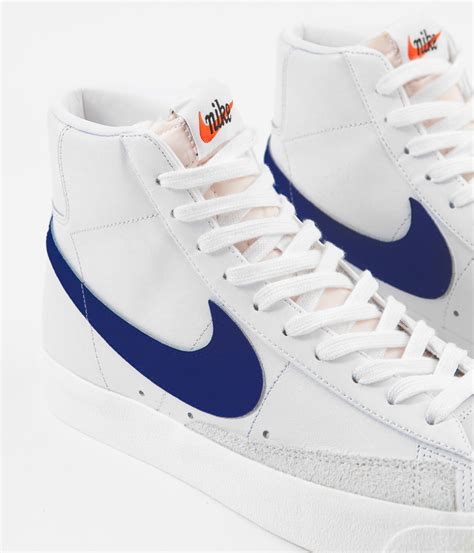 navy blue Nike blazers